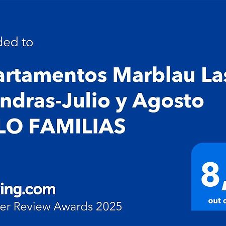 Apartamentos Marblau Las Alondras-Julio Y Agosto Solo Familias Гандия Екстериор снимка